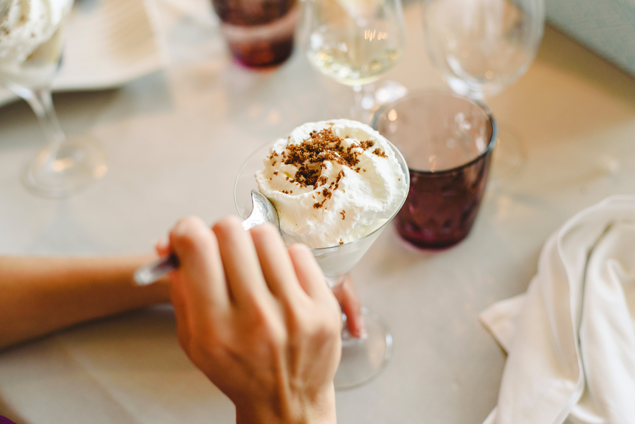 Distribution et livraison de préparations végétales pour desserts